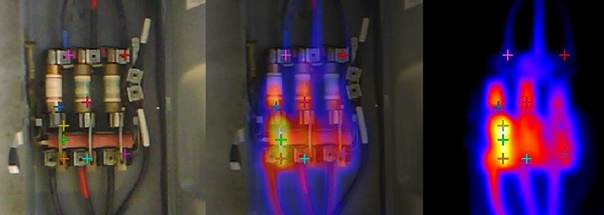 Thermal scan of wiring.